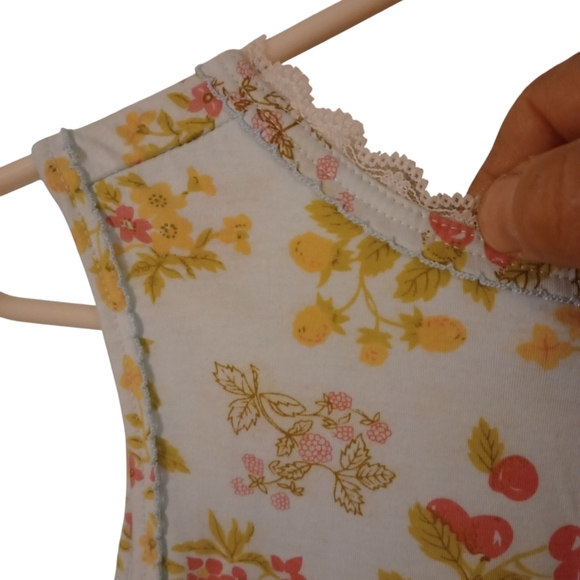 Body Touch Lingerie Floral Nightgown Feminine Country Old Fashion Comfy Lounge S - Picture 8 of 11